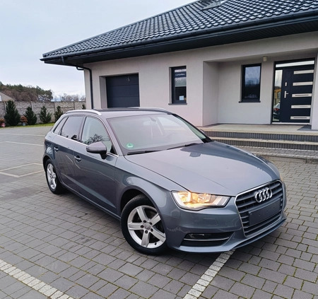 Audi A3 cena 39700 przebieg: 214000, rok produkcji 2013 z Płock małe 667